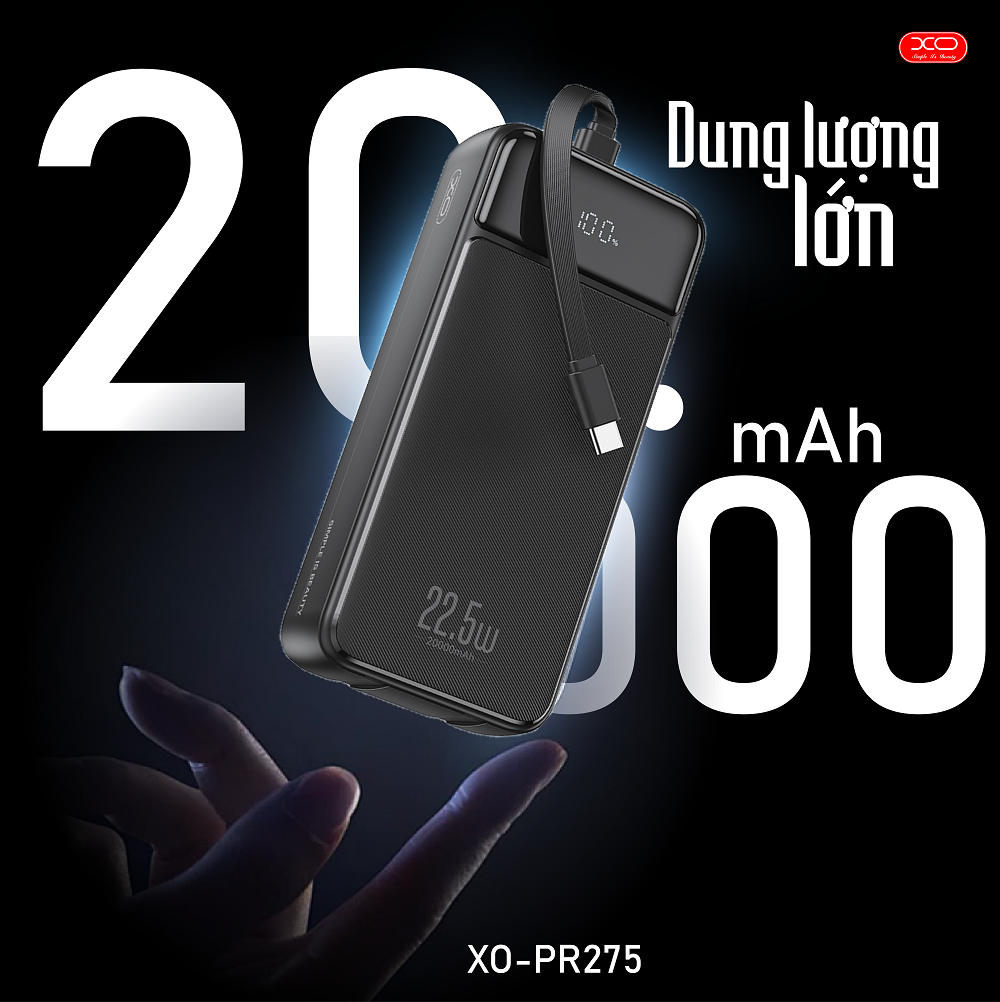 Sạc dự phòng XO quà tặng trung thu ý nghĩa cho người thân