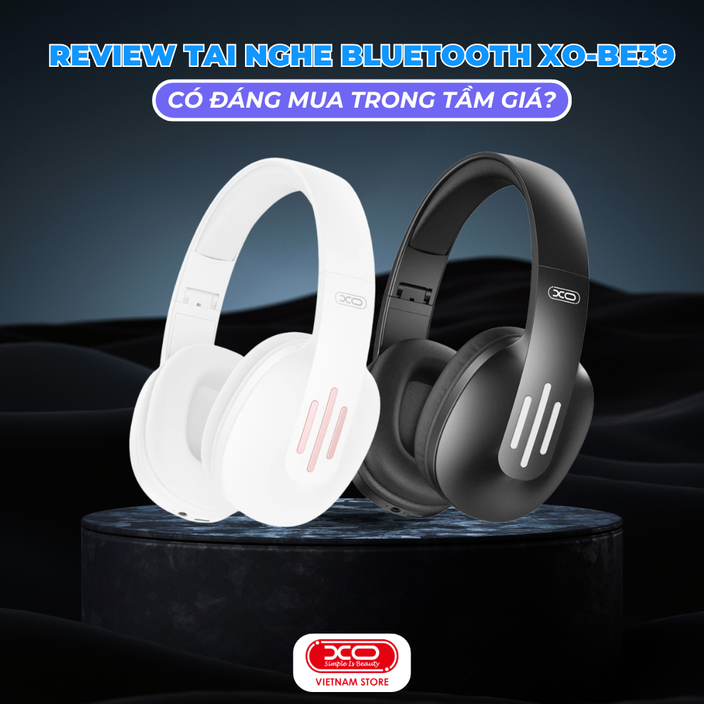 Review chi tiết tai nghe Bluetooth XO-BE39: Có đáng mua trong tầm giá?
