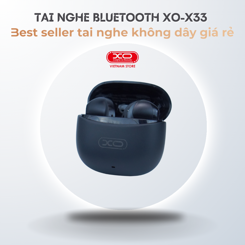Tai nghe Bluetooth XO-X33 – Best seller tai nghe không dây giá rẻ
