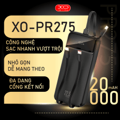 Alternative view of SẠC DỰ PHÒNG 20.000mAh XO-PR275
