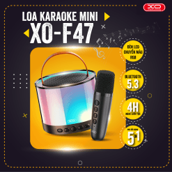 LOA BLUETOOTH KARAOKE MINI XO-F47