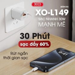 Alternative view of CỦ SẠC NHANH GaN 30W XO-L149