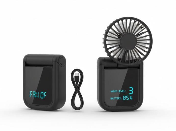 Quạt mini bỏ túi gập gọn