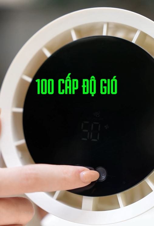 Quạt mini 100 cấp độ gió