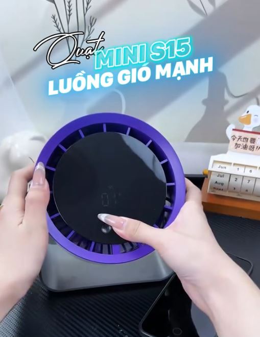 Quạt mini gió mạnh S15